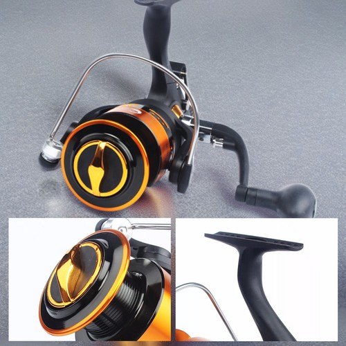 11BB Spinning Reel Fishing Reel Bait Runner Drag Heavy Duty Gear Ratio 5.2:1 n2n - Picture 4 of 19