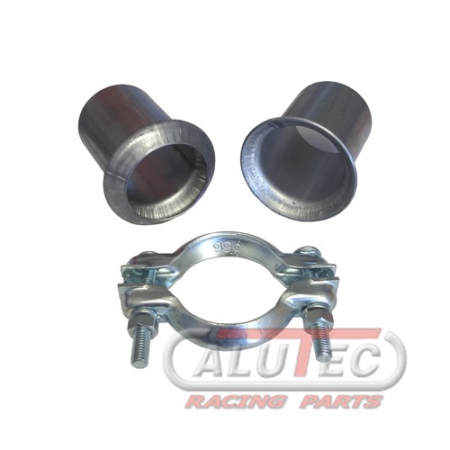 Universal Reparatur Flansch 55mm Auspuff Rohr, französischer Rohrverbinder  - Bild 2 von 4