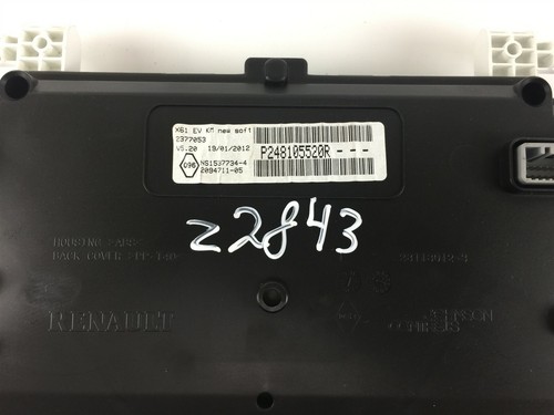 Z2843 RENAULT SPEEDOMETER INSTRUMENT P248105520R - Picture 3 of 4