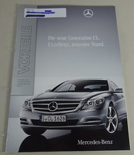 Product Information / Benefits Mercedes-Benz CL 63 AMG / CL 65 AMG Stand 07/2010
