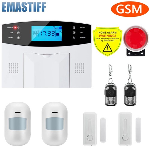 433mhz Wireless Wired Burglar Alarm System Auto Dial Motion Door Sensor Detector - Picture 26 of 39
