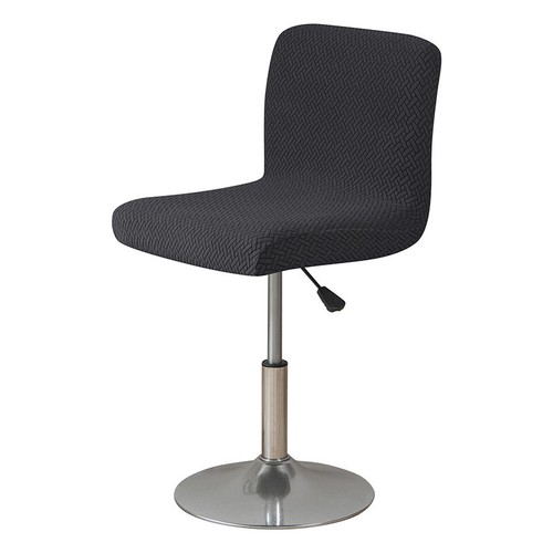 Fundas para taburetes Cubierta para silla de hogar Respaldo corto Fundas para sillas de bar Fundas para sillas elásticas - Imagen 50 de 55