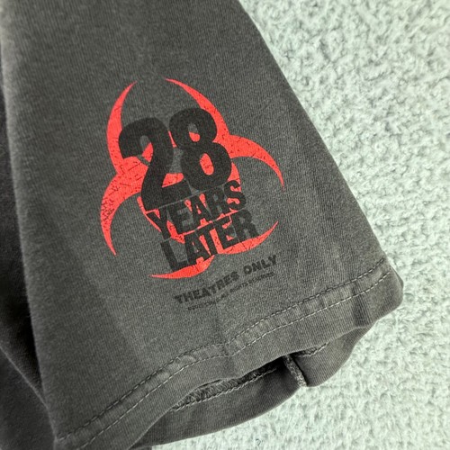 28 Years Later Shirt Herren XL Alamo Drafthouse Zombie Movie grau Limited Ed - Bild 5 von 11