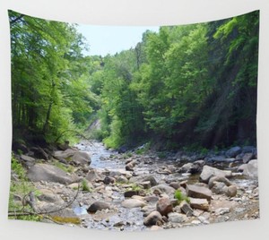 Wall-Tapestry-Wall-Hanging-Printed-in-USA-Photo-50-landscape-forest-river-woods