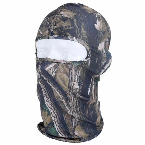 Real Tree Camo Full Face Mask Tactical Military Balaclava Hunting Windproof Hood - Picture 10 of 12