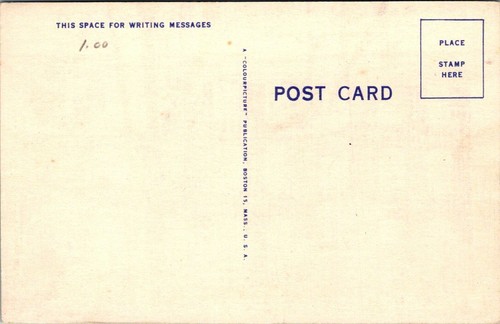 Longfellows Home Congress Street Portland Maine alte Postkarte unbenutzt A5 - Bild 2 von 2