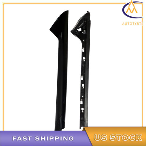 For Ford Explorer 11-2018 2019 2Pcs Left Front Windshield A-Pillar Molding Trim - Foto 3 di 13
