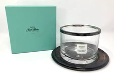 Ercuis Saint Hilaire Caviar Chiller Bowl and Tray Silverplate / Glass Excellent