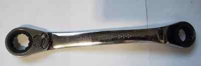 Expert Mac Tools E110958 Reversible Ratcheting Double-Box End Wrench 16mm x 18mm