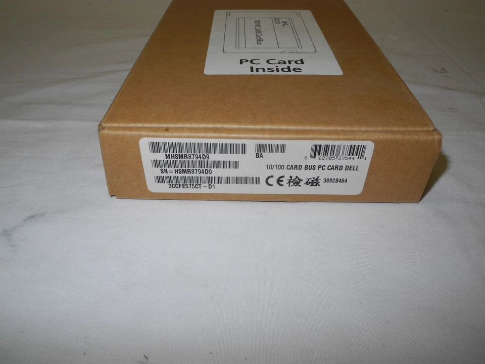 DELL 03K020 10/100 LAN CARDBUS FAST ETHERNET PC CARD 3COM 3CCFE575CT-D1 3C589D - Image 2 of 4