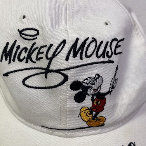 Gorra de Walt Disney Mickey Mouse Signature Personaje Tamaño Ajustable - Imagen 2 de 10