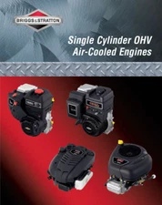 New Briggs Stratton Single Cylinder OHV Air-Cooled Engine Service Manual 276781