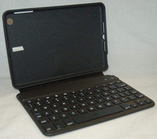 NEW ZaggKeys Apple iPad Mini 7 Red,Black Folio Bluetooth Keyboard & Case Stand - Picture 4 of 11