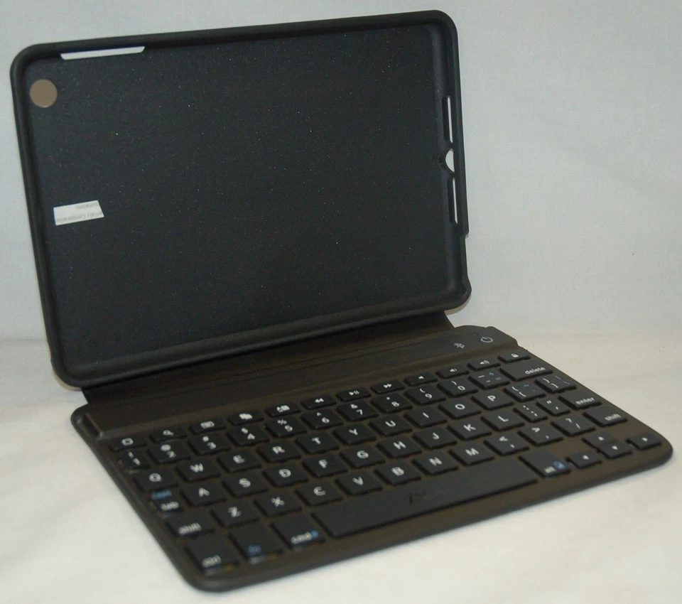 NEW ZaggKeys Apple iPad Mini 7" BLACK Folio Bluetooth Keyboard & Case Stand zagg - Image 4 of 4