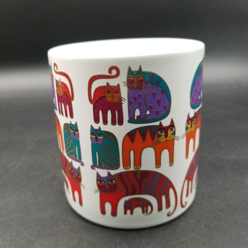 3 tazas Laurel Burch de colección - gatos felinos 3 estilos cosas míticas, fantásticas y salvajes - Imagen 6 de 19