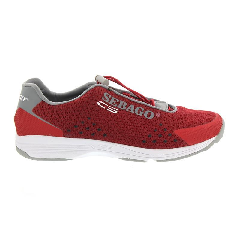 Sebago Cyphon Sea Textile Sport, ROT / Grau Textile Sea B821006 Men 00e0d2 Sebago Cyphon Sea Textile Sport, ROT / Grau Textile Sea B821006 Men 00e0d2