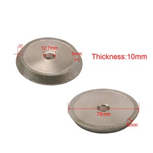 3/" Diamond Grinding Wheel Abrasive Disc for Carbide File Grinder 1//2/" Bore 150#