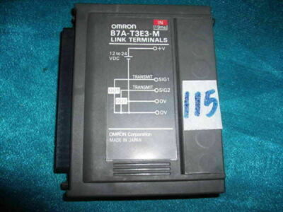 OMRON B7A-T3E3-M リンク端子 4個セット Omron B7A-T3E3-M B7AT3E3M Link Terminals | eBay
