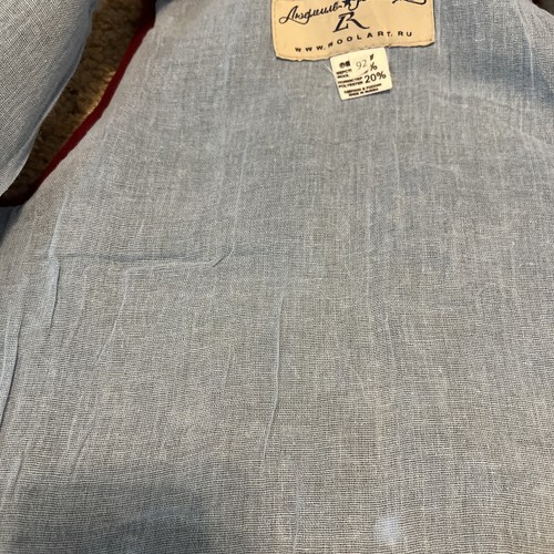 Children’s Quilted Russian Wool Vest Size 92 (24 Months-2t) Artisan Made - Picture 10 of 10