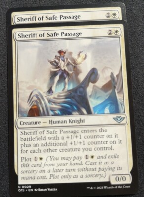 Sheriff Of Safe Passage X2 - OTJ - NM  Unplayed - EN - 0029