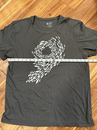 Leonardo DiCaprio Foundation Oceans T-Shirt Rare Large Gray - Picture 5 of 9