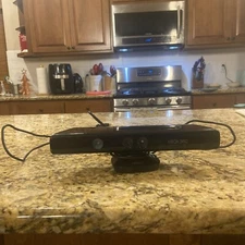 Genuine Official Microsoft XBOX 360 Black Kinect Sensor Bar Model 1414 - Tested