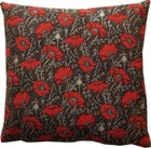NEW 18" 48CM POPPIES / COQUELICOTS + LUREX BELGIAN TAPESTRY CUSHION COVER 10240