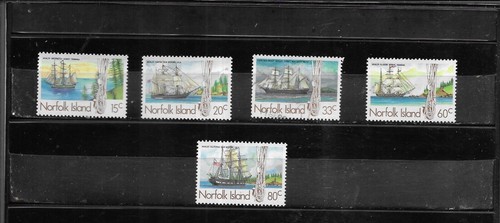 NORFOLK ISLAND 1985. WHALING SHIPS. MINT TO VERY FINE USED. AS PER SCAN. - Picture 2 of 3