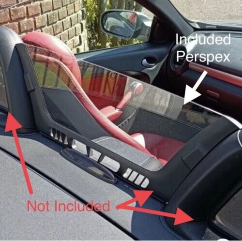SLK R171 Wind Deflector Windschott Windshield Windbreak shield accessori RICAMBI - Bild 2 von 11