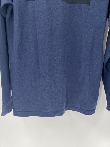 Patagonia T-Shirt Herren klein blau normale Passform Langarm Grafik Druck Rückseite - Bild 15 von 18
