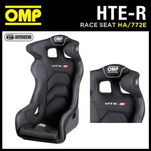 OMP RACING INC. HA0-0772-B01-071 HTE-R Fiberglass for SEAT Black