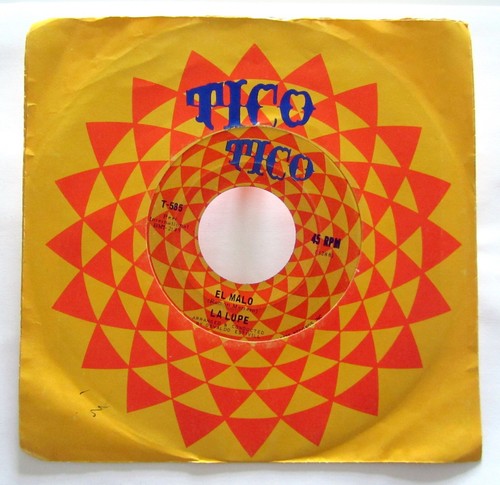 LA LUPE 45 De Cualquier Manera El Malo TICO  VG++ Salsa #3466 - Picture 1 of 3