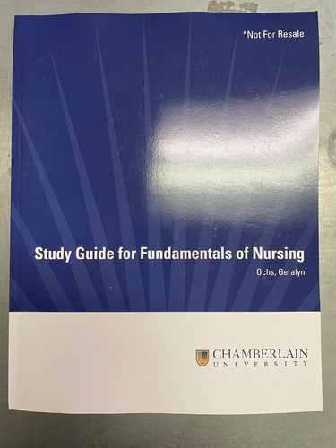 Fundamentals of Nursing Volume 1 & 2 Plus Study Guide 10th Ed- Chamberlain Univ. - Picture 4 of 4
