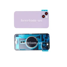 Replacement Back Glass Cover With Steel Plate For Apple iPhone 14 PLus