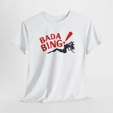 Vintage Inspired Bada Bing Tee, Sopranos Strip Club Lodi NJ, Unisex Tshirt
