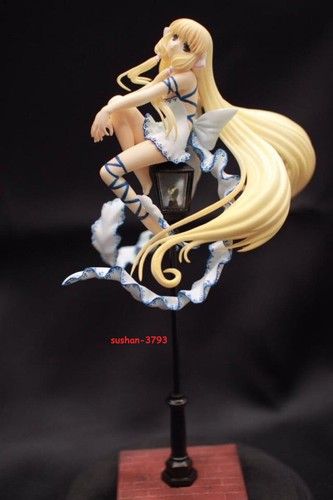 Unpainted Anime Chobits Figure Resin White Ornament Collectibles Model Toy Gift - Picture 2 of 5