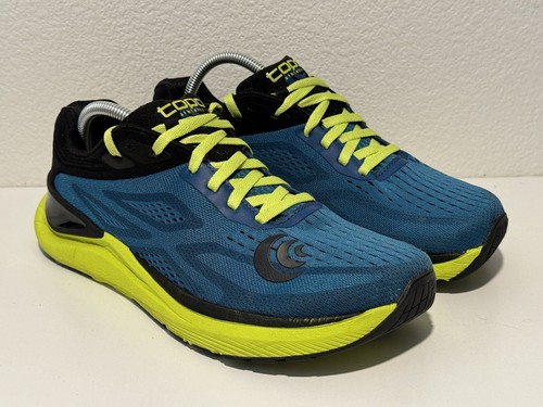 TOPO ATHLETIC Mens Ultrafly 3 Running Shoes Sz 8.5 Blue Green Trail NO INSOLES - Picture 5 of 13