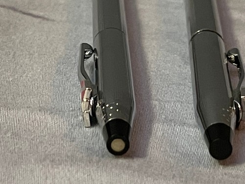Genuine CROSS BUICK Emblem Logo Silver Ballpoint Pen and Pencil Writing Set - Picture 4 of 5