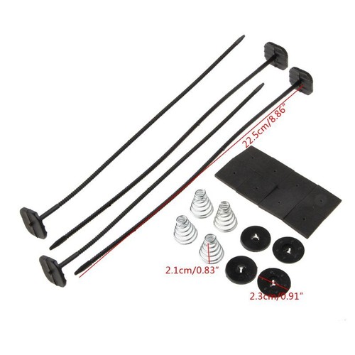 Electric Cooling Fan Transmission Cooler Plastic Push Through Radiator Tie Strap - Picture 7 of 7
