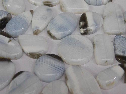 Natural Blue Opal Mix Shape Lot Loose Handmade Opal Gemstone 71298 - Picture 7 of 7