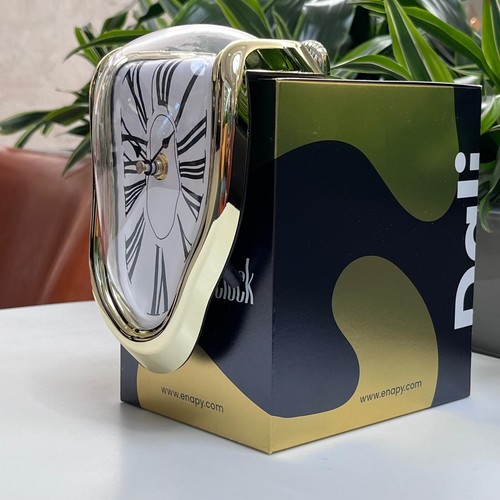 Salvador Dalí Reloj de Fusión de Escritorio/Estante - Reloj Silencioso y Completamente Funcional - Imagen 4 de 13