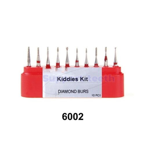 Kit frese diamantate dentali preparazione corona e ponte denti anteriori alta velocità - Foto 19 di 19
