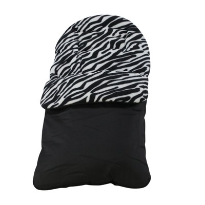 Cosy Toes Compatible with Silver Cross Zebra Animal Print Padded Footmuff