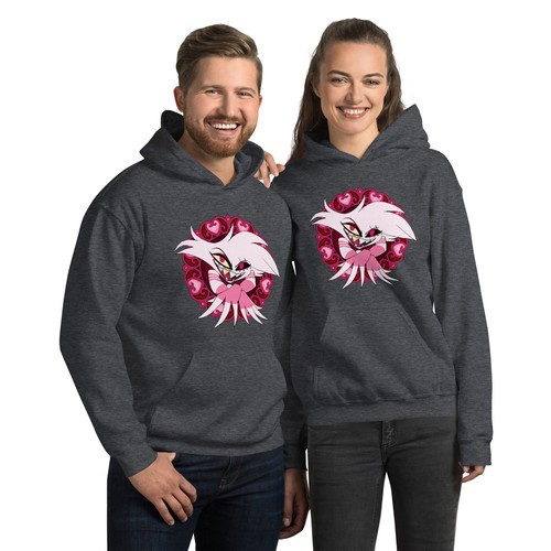 Hazbin Hotel Angel Dust Unisex Soft Hoodie/Hoody - Picture 5 of 6