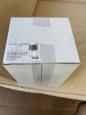 Wall SconceSLV  LED LIGHT FLOOD WALL LAMP  THEO UP/DOWN U-M  WHITE MODEL 751611U