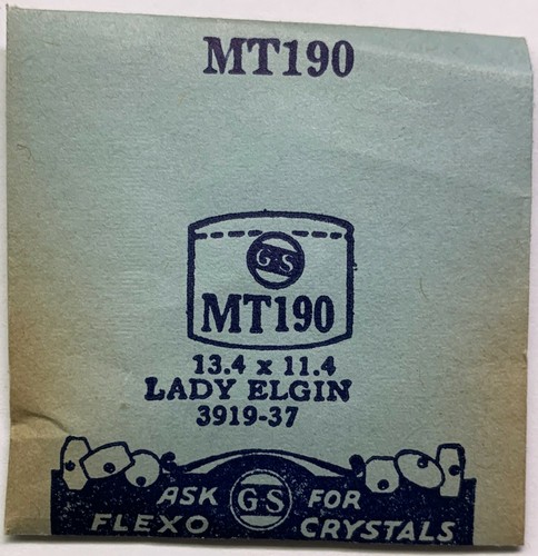 Original NOS G-S "MT" Wristwatch Crystals Many - Variations Available! - Picture 15 of 208