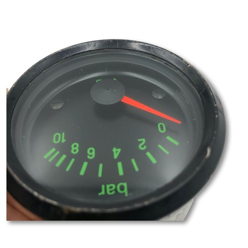 Original Porsche 924 Turbo 931 Oli Pressure Gauge Öldruck Anzeige VDO 477919551C - Foto 8 di 8