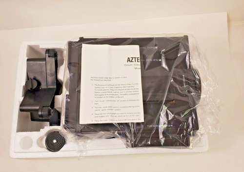 Aztec Deluxe Video Transfer System Convert Slides Prints Movies to Video Tape - Picture 4 of 8