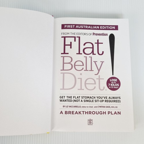 Flat Belly Diet Australian Edition by Liz Vaccariello Hardcover - Picture 8 of 13