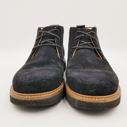 Stivaletti Samual Hubbard donna 7,5 M scamosciati escursionismo neri stringati Vibram Chukka - Foto 2 di 19